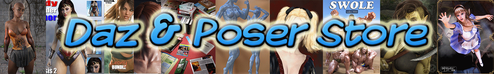 Daz, Poser, Renders, 3D